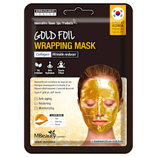 GOLD maska za lice u maramici  MBeauty