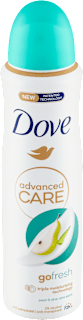 Izzadásgátló spray, Advanced Care Go Fresh - Pear & Aloe Vera Dove