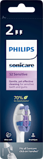 Aufsteckbürsten S2 Sensitive White HX6052/10 Philips Sonicare