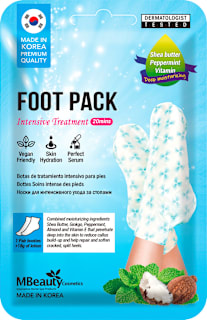 FOOT PACK pakovanje za stopala u obliku čarapa, 1 par MBeauty