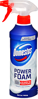 Čistiaca pena na WC a kúpeľne Power Foam Arctic Fresh  Domestos