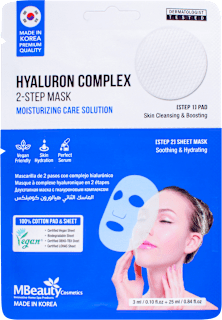 2-STEP jastuče i maska za lice u maramici - HYALURON COMPLEX MBeauty