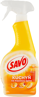 sprej do kuchyně na mastnou špínu SAVO
