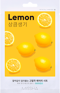 textilní pleťová maska Lemon MISSHA