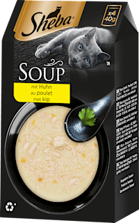 Katzensnack Classic Soup mit Hühnchenbrustfilets Sheba