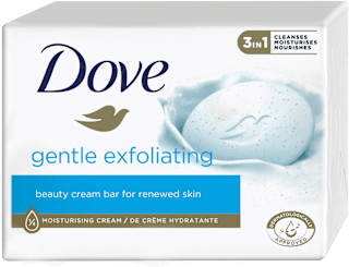 Trdo milo v kosu gentle exfoliating  Dove