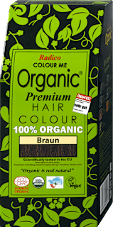 Colour Me Organic Premium Haarfarbe - Braun Radico