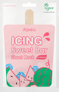 Maschera viso in tessuto Icing Sweet Bar Watermelon A'pieu