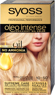 Boja za kosu – 10-50 pepeljasto plava syoss Oleo Intense