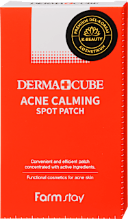 Derma Cube Acne Calming bőrnyugtató tapasz aknés bőrre  Farmstay