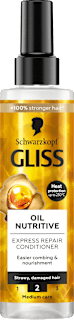 Oil Nutritive Express regenerator za kosu u spreju Schwarzkopf GLISS