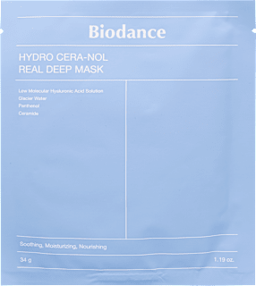 Maska za obraz v obliki krpice Hydro Cera-Nol Biodance