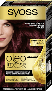 barva na vlasy Burgundská Červeň 4-23 Syoss Oleo Intense