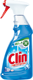 Płyn do mycia szyb Crystal, spray Clin