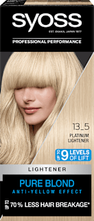 Изсветлител за коса - Nr. 13-5 Платинен изрусител syoss