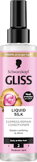 regenerační expres balzám Liquid Silk Schwarzkopf GLISS