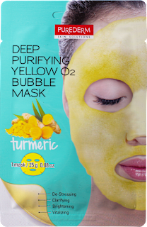 Penušava maska za lice- kurkuma PUREDERM