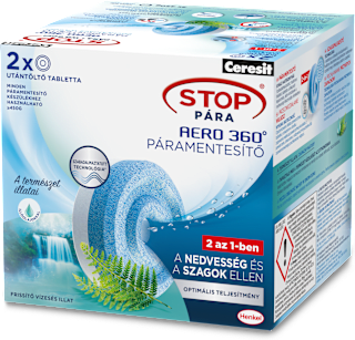 Stop Pára utántöltő tabletta, frissítő vízesés illattal Ceresit STOP