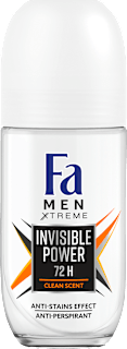 Deo roll-on Xtreme Invisible Power Fa Men