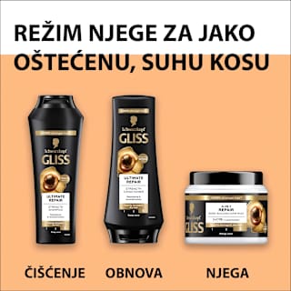 Ultimate Repair regenerator za kosu Schwarzkopf GLISS