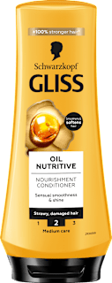 balzám na vlasy Oil Nutritive Schwarzkopf GLISS