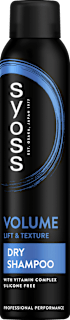 suchý šampon na vlasy Volume syoss