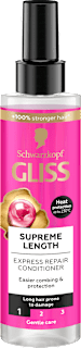 regenerační expres balzám Supreme Lenght Schwarzkopf GLISS