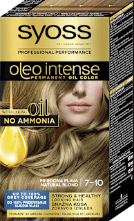 Farba do włosów 7-10 Naturalny Blond Syoss Oleo Intense