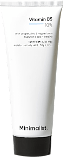 Cremă hidratantă de zi 10% Vitamin B5 Minimalist
