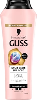 Шампоан за увредена коса с цъфтящи краища Split Ends Miracle Schwarzkopf GLISS