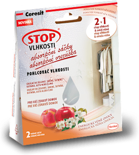 Absorpčné vrecúška Stop vlhkosti - energická vôňa ovocia Ceresit STOP