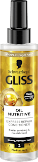 Oil Nutritive - regenerator u spreju Schwarzkopf GLISS