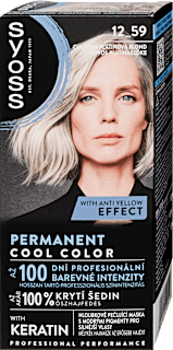 Tartós hajfesték, hűvös platinaszőke 12-59 Syoss