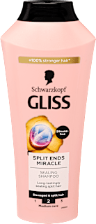 Sampon Split Ends Miracle, sérült és töredezett végű hajra Schwarzkopf GLISS