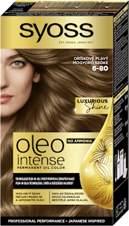 barva na vlasy Oříškově plavý 6-80 Syoss Oleo Intense