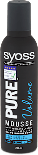 Spumă de păr Pure Volume syoss