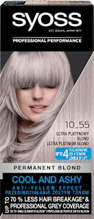 Farba do włosów 10_55 Ultrapopielaty Blond Syoss