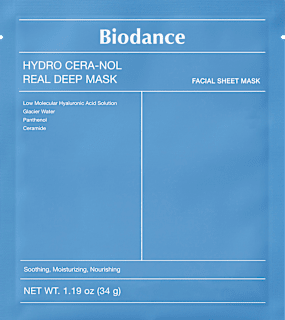 Gélová pleťová maska Hydro Cera-Nol - Real Deep Mask Biodance
