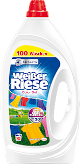 Colorwaschmittel Flüssig Gel Weißer Riese