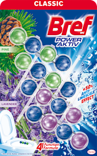 Odorizant Power Aktiv toaletă Pine & Lavender Bref