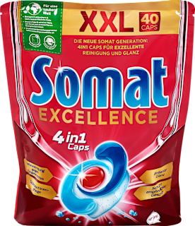 Geschirrspül-Tabs Excellence 4in1 Caps XXL Somat