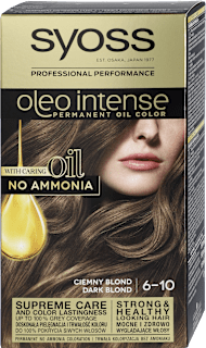 Farba do włosów 6-10 Ciemny Blond Syoss Oleo Intense