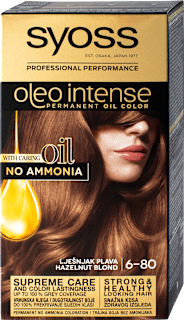 Boja za kosu – 6-80 lješnjak plava syoss Oleo Intense