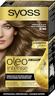 Farba na vlasy - 6-80 orieškovo-plavý Syoss Oleo Intense