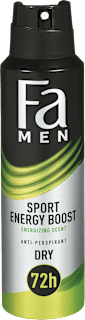 Antiperspirant Sport Energy Boost z vonjem ingverja in limone Fa Men