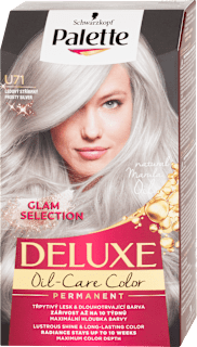 Vopsea permanentă U71 Argintiu Înghețat Palette DELUXE