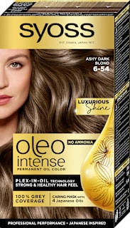 Боя за коса Oleo Intense Nr. 6-54 Ashy Dark Blond syoss Oleo Intense