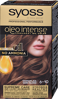 Barva za lase 6-10 temno blond syoss Oleo Intense