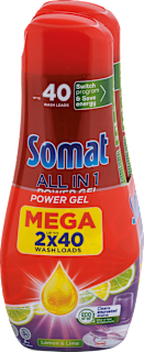 Gél do umývačky riadu All in 1 Lemon & Lime Somat
