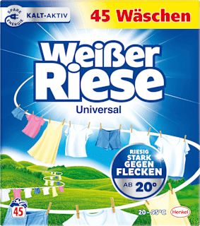 Praškasti deterdžent za pranje rublja Universal, 45 pranja Weißer Riese